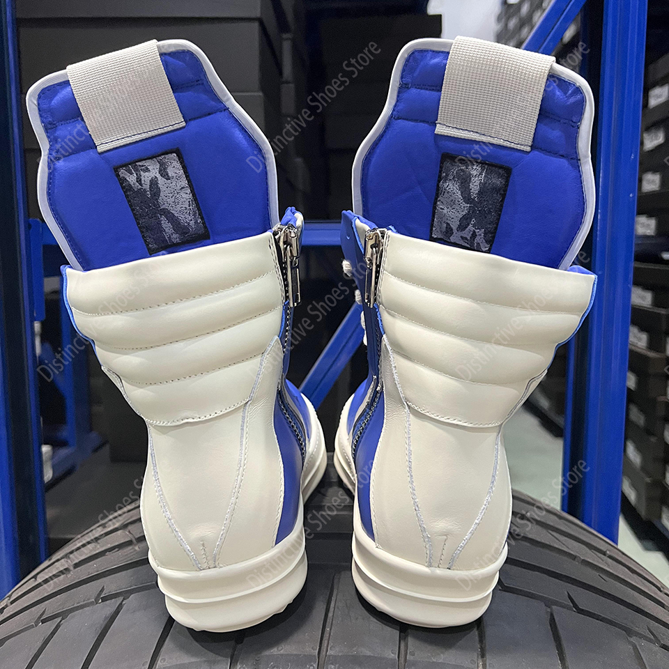 Streetwear Brand Model - Brand White Platform High Top Premium