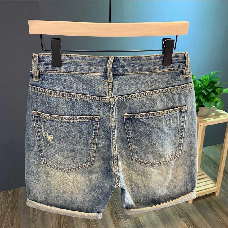 High Street Ripped Denim Short - Streetwear Brand Pants incelemesi ve fiyatı
