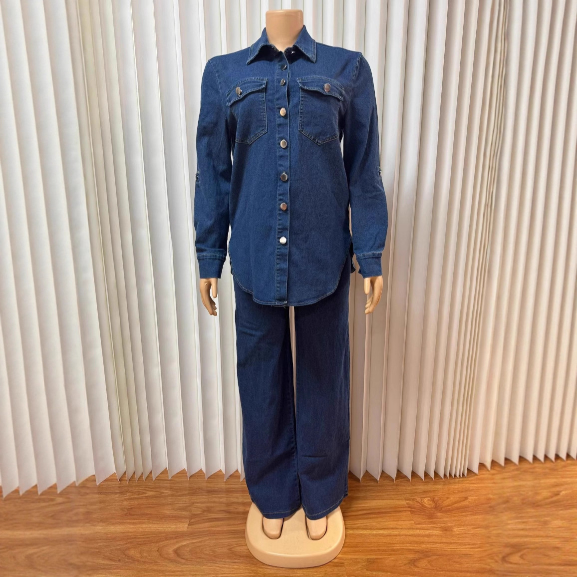 Jeans 2 Piece Sets Women Denim - Streetwear Brand Pants incelemesi ve fiyatı