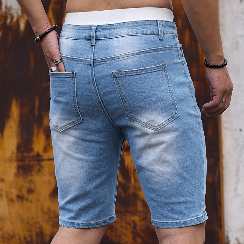 2026 Mens Stretch Denim Shorts - Streetwear Brand Pants incelemesi ve fiyatı