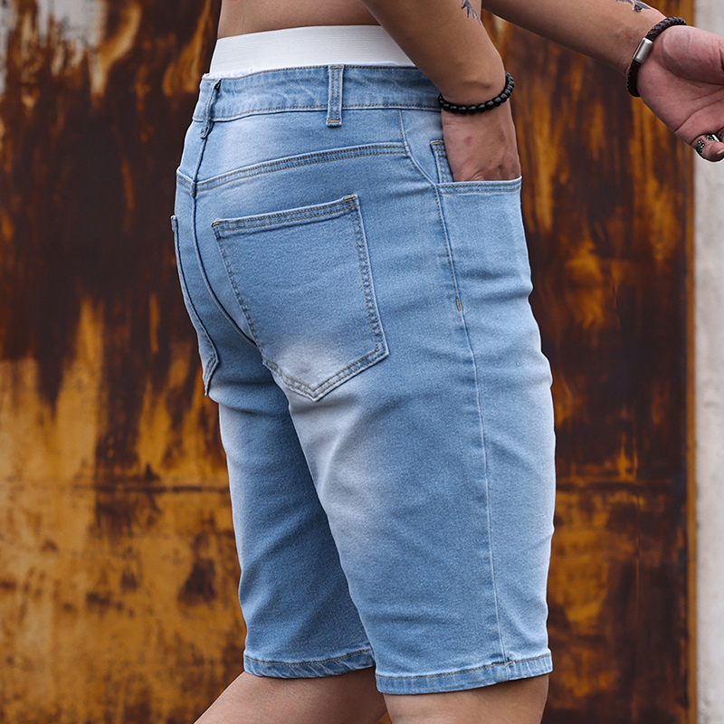 2026 Mens Stretch Denim Shorts - Streetwear Brand Pants incelemesi ve fiyatı