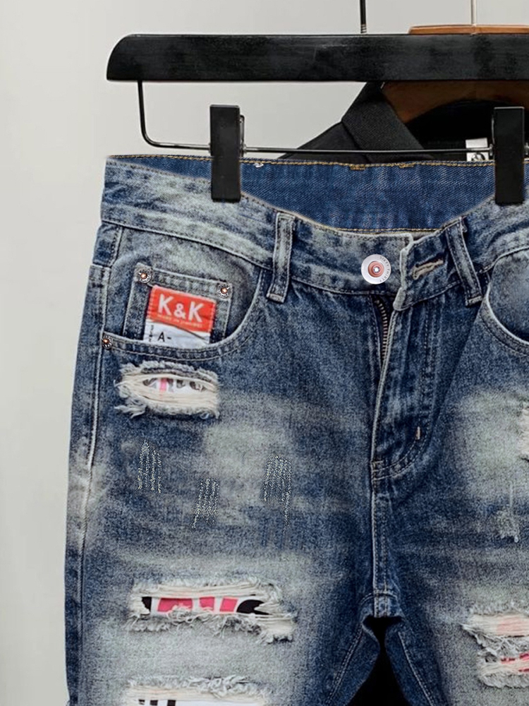 2026 Summer Ripped Straight Me - Streetwear Brand Pants incelemesi ve fiyatı