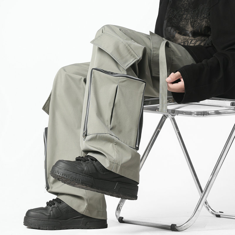 Fashion Men Cargo Pants Loose  - Streetwear Brand Pants incelemesi ve fiyatı