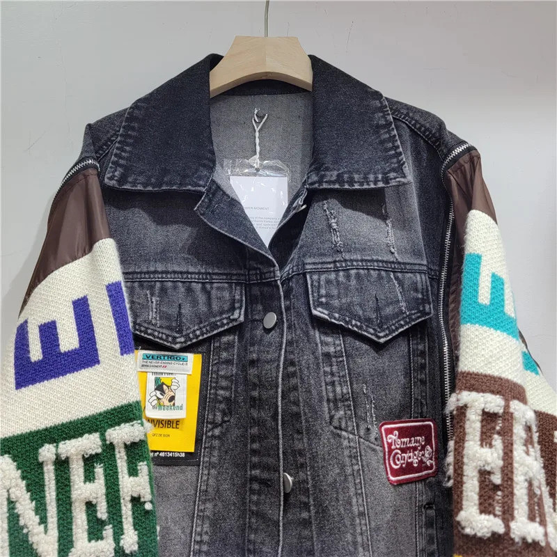 Women Denim Jacket  Autumn Fas - Streetwear Brand Pants incelemesi ve fiyatı