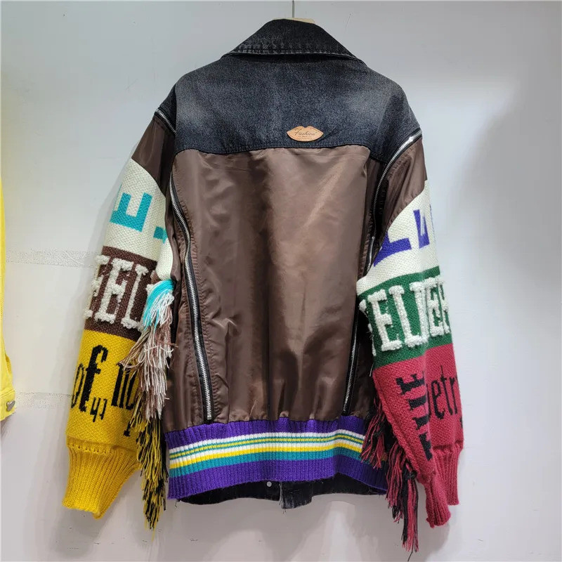 Women Denim Jacket  Autumn Fas - Streetwear Brand Pants incelemesi ve fiyatı