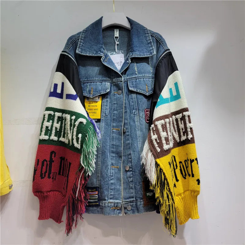 Women Denim Jacket  Autumn Fas - Streetwear Brand Pants incelemesi ve fiyatı