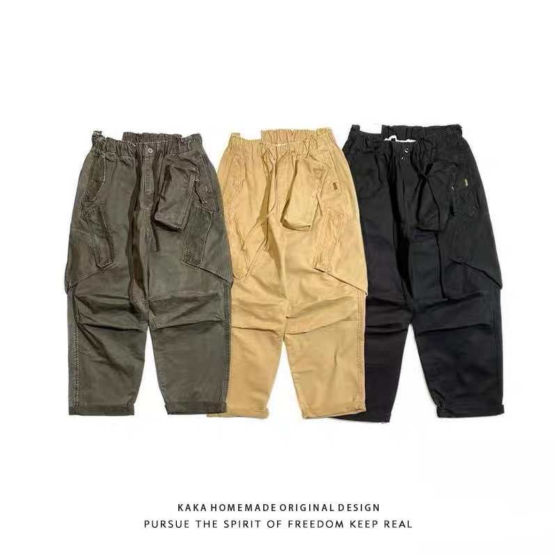 Autumn Japanese Youth Streetwe - Streetwear Brand Pants incelemesi ve fiyatı