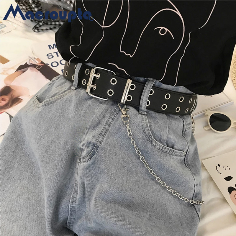 Women Punk Goth Belts Brand Le - Streetwear Brand Belts incelemesi ve fiyatı