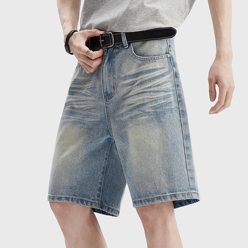 Vintage Washed Denim Shorts Me - Streetwear Brand Pants incelemesi ve fiyatı