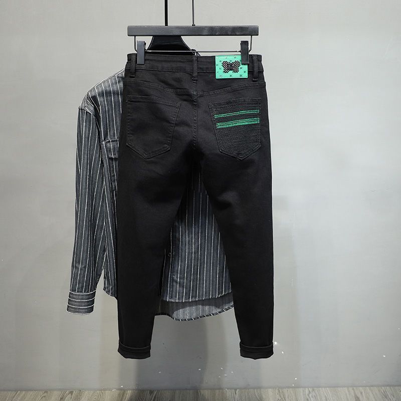 Luxury Brand Men Jeans Men's B - Streetwear Brand Designs incelemesi ve fiyatı