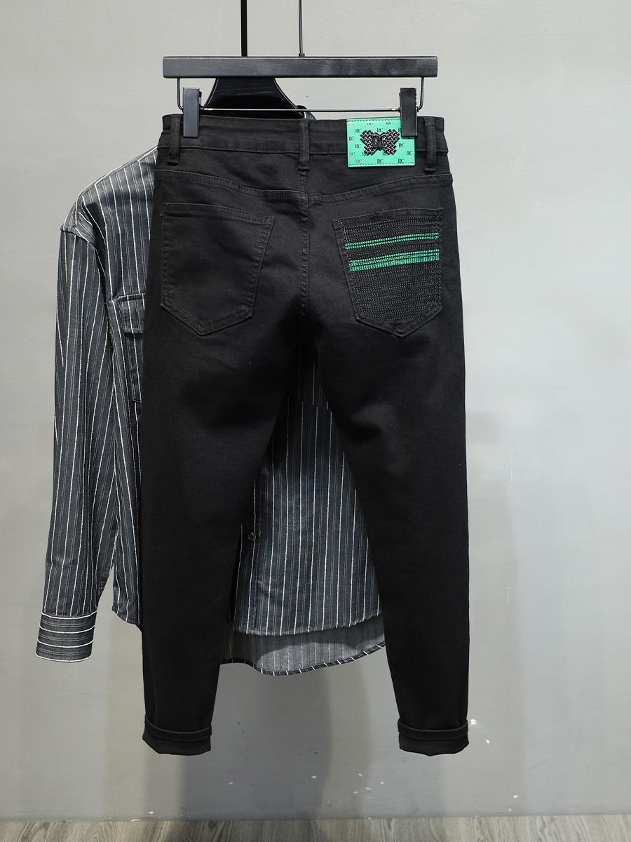 Luxury Brand Men Jeans Men's B - Streetwear Brand Designs incelemesi ve fiyatı
