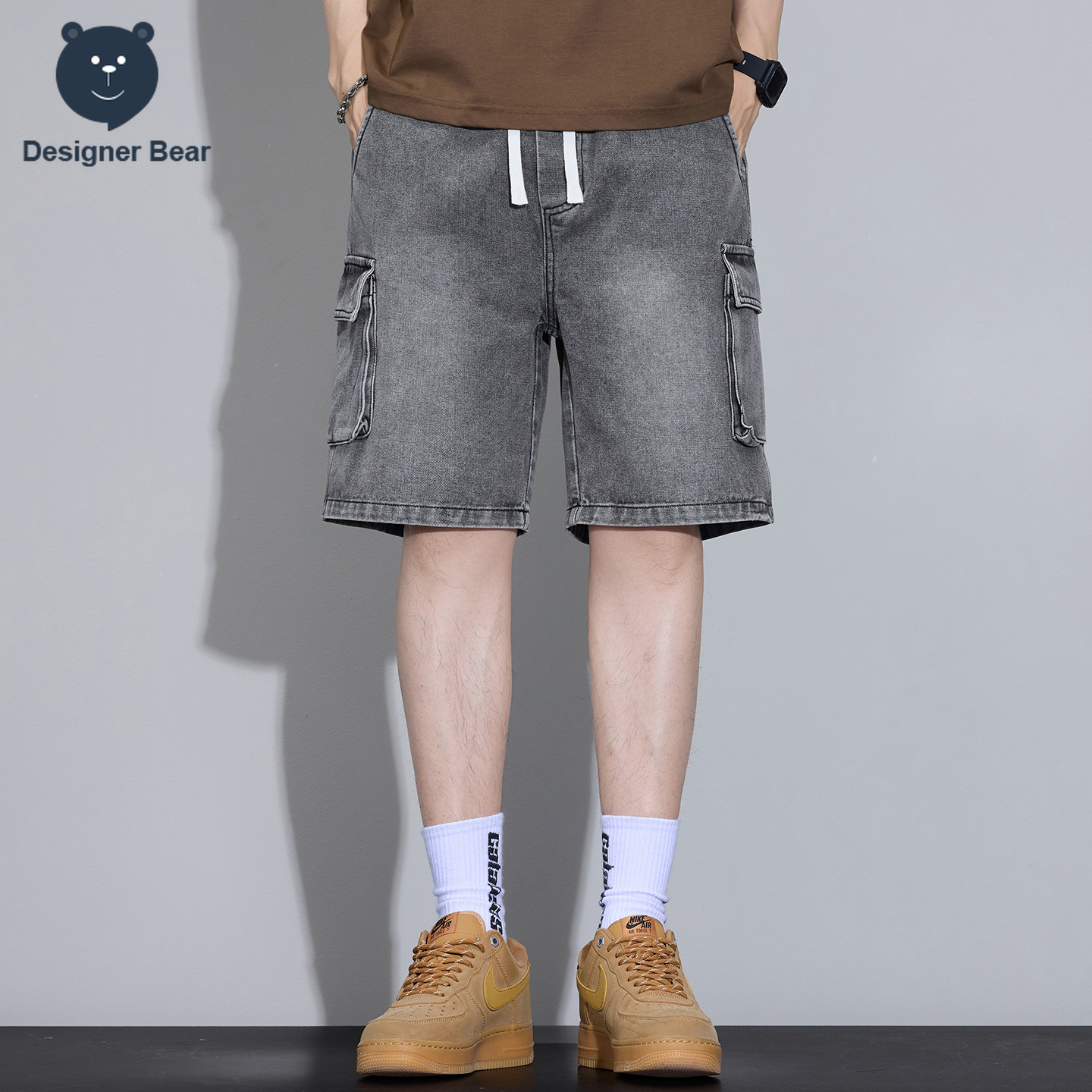 Men's Multi-Pocket Cargo Denim - Streetwear Brand Pants incelemesi ve fiyatı