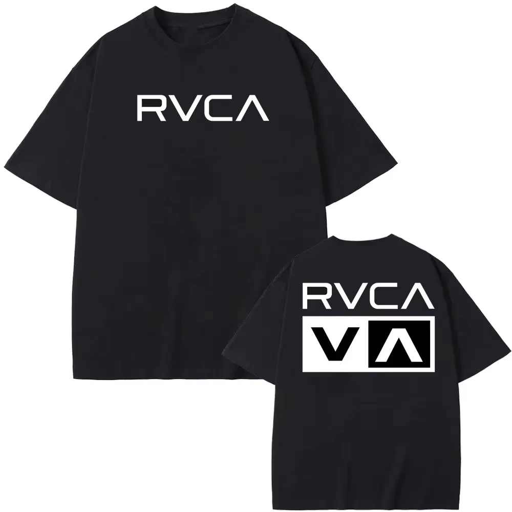 RVCA T Shirt Black Tee Summer  - Streetwear Brand Designs incelemesi ve fiyatı